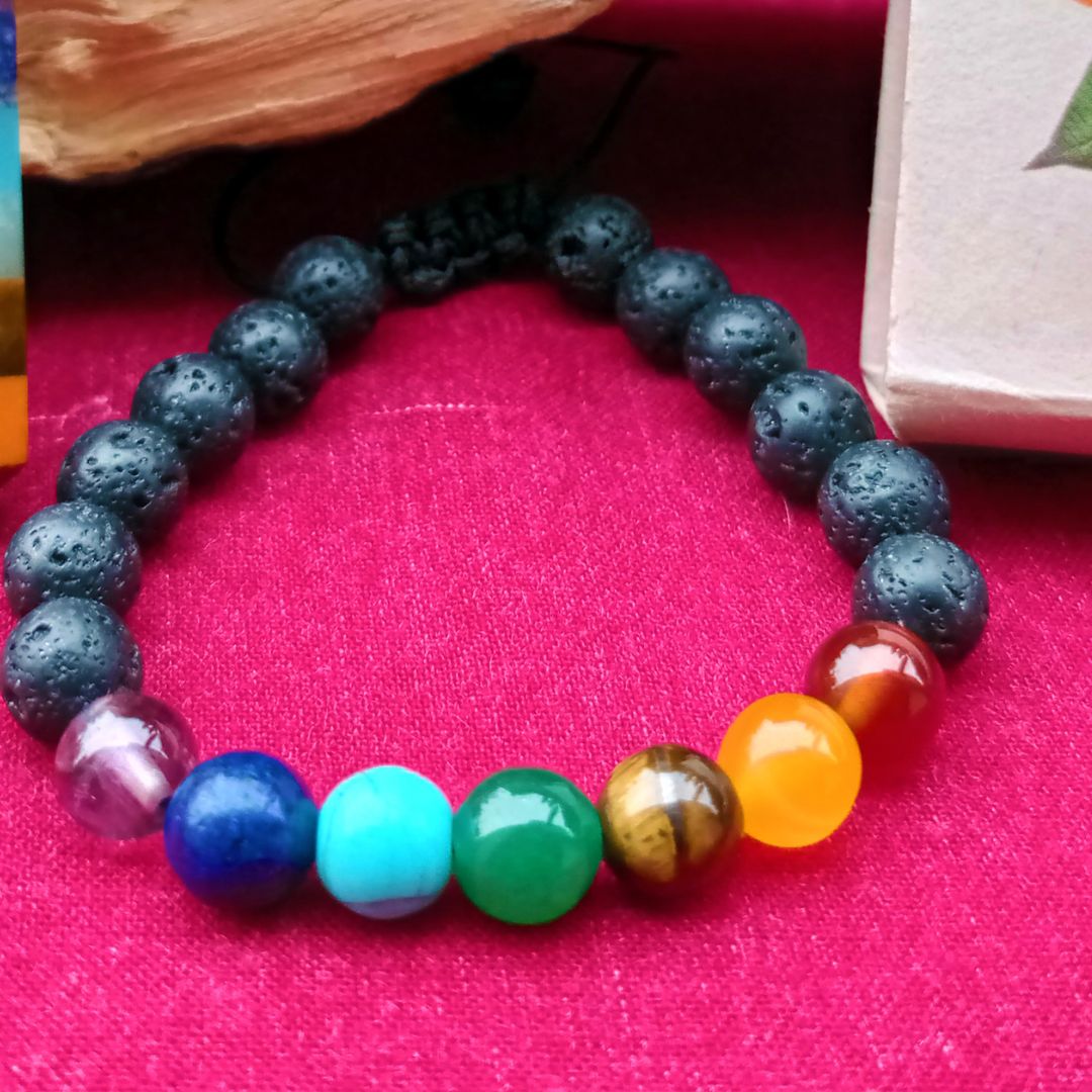 Pulsera 7 Chakras