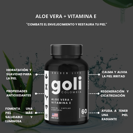 Aloe Vera Vitamina E Goli